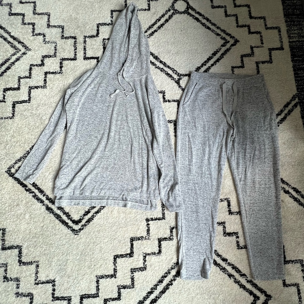 Grey comfy lounge set